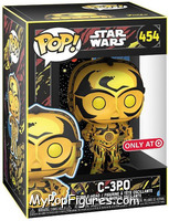 C-3PO from Star Wars - Retro Series Pop! manufactured by Funko [Front]