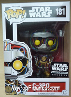 C-3PO (Unfinished) from Star Wars - Pop! Vinyl Figures manufactured by Funko [Front]