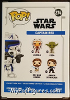 Captain Rex from Star Wars - Pop! Vinyl Figures manufactured by Funko [Back]