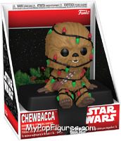 Chewbacca (Christmas Lights) from Star Wars - Pop! Stocking Hangers manufactured by Funko [Front]