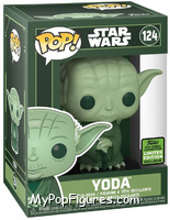 Dagobah Yoda (Green) from Star Wars - Pop! Vinyl Figures manufactured by Funko [Front]