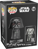 Darth Vader from Star Wars - Pop! Die-Cast manufactured by Funko [Back]