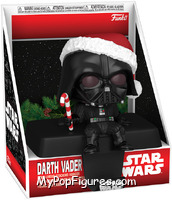 Darth Vader (Candy Cane) from Star Wars - Pop! Stocking Hangers manufactured by Funko [Front]