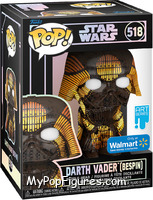 Darth Vader (Bespin) (Art Series) from Star Wars - Pop! Vinyl Figures manufactured by Funko [Front]