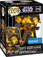 Darth Vader (Mustafar) (Art Series) from Star Wars - Pop! Vinyl Figures manufactured by Funko [Front]