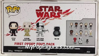 First Order Four Pack from Star Wars - Pop! Sets manufactured by Funko [Back]