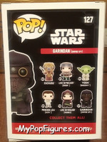 Garindan (Empire Spy) from Star Wars - Pop! Vinyl Figures manufactured by Funko [Back]