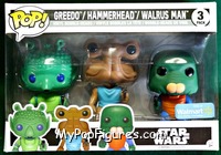 Greedo / Hammerhead / Walrus Man from Star Wars - Pop! Sets manufactured by Funko [Front]