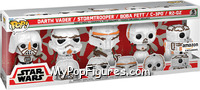 Holiday Snowman 5-Pack from Star Wars - Pop! Sets manufactured by Funko [Front]