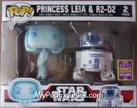 Princess Leia / R2-D2 from Star Wars - Pop! Sets manufactured by Funko [Front]