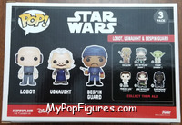 Lobot / Ugnaught / Bespin Guard from Star Wars - Pop! Sets manufactured by Funko [Back]