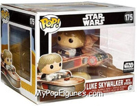 Luke Skywalker with Landspeeder from Star Wars - Pop! Vinyl Figures manufactured by Funko [Front]