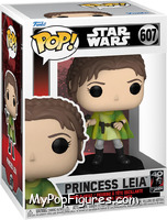 Princess Leia from Star Wars - Return of the Jedi 40th Pop! manufactured by Funko [Front]