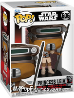 Princess Leia (Boushh) from Star Wars - Return of the Jedi 40th Pop! manufactured by Funko [Front]