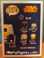 R2-B1 from Star Wars - Pop! Vinyl Figures manufactured by Funko [Back]