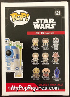 R2-D2 (Jabba's Skiff) from Star Wars - Pop! Vinyl Figures manufactured by Funko [Back]