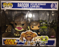 Rancor / Luke Skywalker / Slave Oola from Star Wars - Pop! Sets manufactured by Funko [Front]