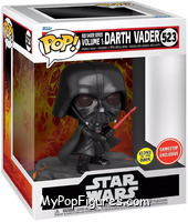 Red Saber Series Volume 1: Darth Vader (Glows in the Dark) from Star Wars - Pop! Vinyl Figures manufactured by Funko [Front]