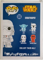 Snowtrooper from Star Wars - Pop! Vinyl Figures manufactured by Funko [Back]