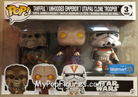 Tarfful / Unhooded Emperor / Utapau Clone Trooper from Star Wars - Pop! Sets manufactured by Funko [Front]