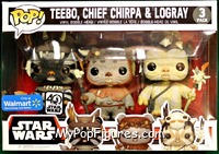 Teebo / Chief Chirpa / Logray from Star Wars - Pop! Sets manufactured by Funko [Front]