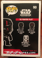 TIE Fighter Pilot (Red Stripes) from Star Wars - Pop! Vinyl Figures manufactured by Funko [Back]