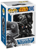 Tie Fighter Pilot from Star Wars - Pop! Vinyl Figures manufactured by Funko [Front]