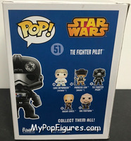 Tie Fighter Pilot from Star Wars - Pop! Vinyl Figures manufactured by Funko [Back]