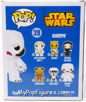 Wampa (Flocked) from Star Wars - Pop! Vinyl Figures manufactured by Funko [Back]