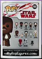 Chewbacca (with Porg) (Flocked) from Star Wars - Last Jedi - Pop! Vinyl Figures manufactured by Funko [Back]