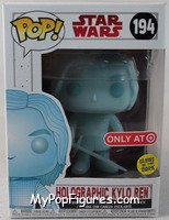 Holographic Kylo Ren (Glows In The Dark) from Star Wars - Last Jedi - Pop! Vinyl Figures manufactured by Funko [Front]