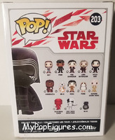 Kylo Ren from Star Wars - Last Jedi - Pop! Vinyl Figures manufactured by Funko [Back]