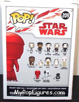 Praetorian Guard (Third Guard with Bilari electro-chain whip) from Star Wars - Last Jedi - Pop! Vinyl Figures manufactured by Funko [Back]