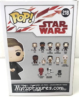 Princess Leia from Star Wars - Last Jedi - Pop! Vinyl Figures manufactured by Funko [Back]