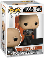 Boba Fett (Unmasked) from Star Wars - Mandalorian - Pop! Vinyl Figures manufactured by Funko [Front]