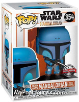 Deathwatch Mandalorian (Two Stripes) from Star Wars - Mandalorian - Pop! Vinyl Figures manufactured by Funko [Front]