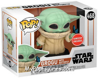 Grogu (with Butterfly) from Star Wars - Mandalorian - Pop! Vinyl Figures manufactured by Funko [Front]