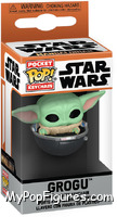 Grogu (Hovering Pram) from Star Wars - Mandalorian - Pop! Keychains manufactured by Funko [Front]