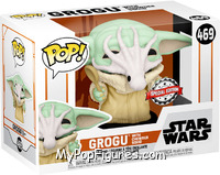 Grogu (with Chowder Squid) from Star Wars - Mandalorian - Pop! Vinyl Figures manufactured by Funko [Front]