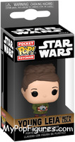 Young Leia (with Lola) from Star Wars - Obi Wan Kenobi - Pop! Keychains manufactured by Funko [Front]