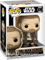 Obi-Wan Kenobi from Star Wars - Obi Wan Kenobi - Pop! Vinyl Figures manufactured by Funko [Front]