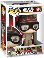 Anakin Skywalker (Pord Racer Helmet) from Star Wars - Phantom Menace - 25th Anniversary Pop! manufactured by Funko [Front]