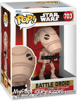 Battle Droid from Star Wars - Phantom Menace - 25th Anniversary Pop! manufactured by Funko [Front]