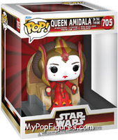 Queen Amidala (on the Throne) from Star Wars - Phantom Menace - 25th Anniversary Pop! manufactured by Funko [Front]