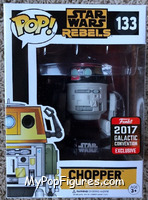 Chopper (Black) from Star Wars - Rebels - Pop! Vinyl Figures manufactured by Funko [Front]