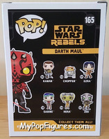 Darth Maul from Star Wars - Rebels - Pop! Vinyl Figures manufactured by Funko [Back]