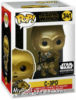 C-3PO from Star Wars - Rise of Skywalker - Pop! Vinyl Figures manufactured by Funko [Front]