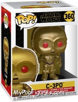 C-3PO (Red Eyes) from Star Wars - Rise of Skywalker - Pop! Vinyl Figures manufactured by Funko [Front]