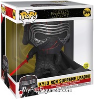 Kylo Ren Supreme Leader (Glows in the Dark) (10" Scale) from Star Wars - Rise of Skywalker - Pop! Vinyl Figures manufactured by Funko [Front]