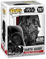 Darth Vader (Black Chrome) from Star Wars - Rogue One - Pop! Vinyl Figures manufactured by Funko [Front]